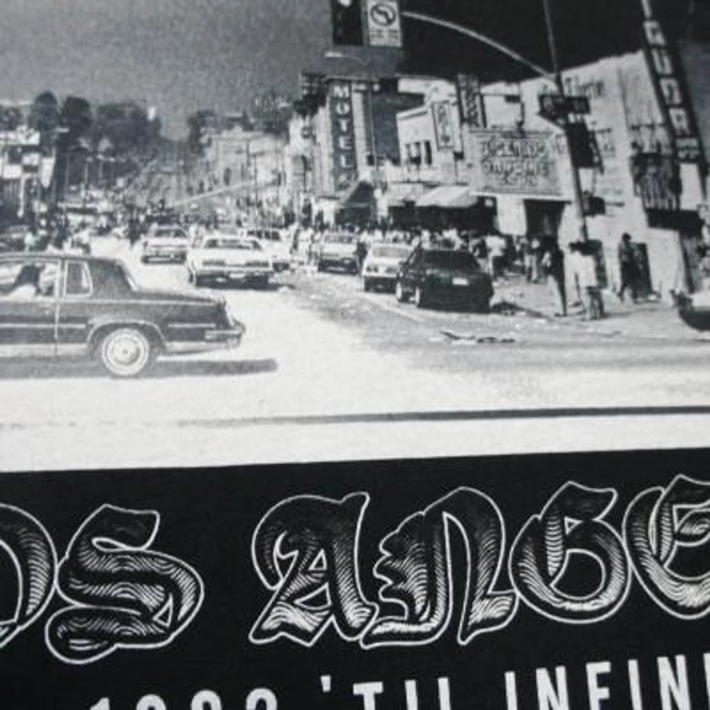 letlive. LA is Burning T-shirt (Black)