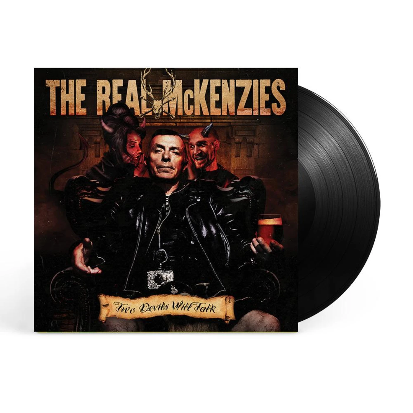 The Real McKenzies Two Devils Will Talk LP (Black) (Vinyl)