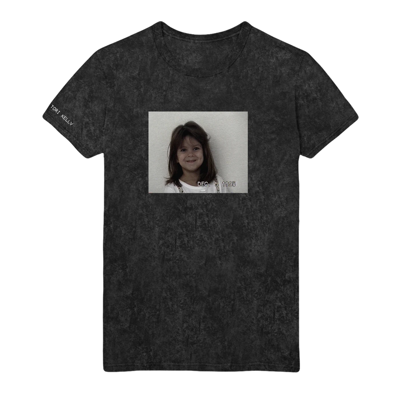 Tori Kelly Young Tori Photo Black unisex tee