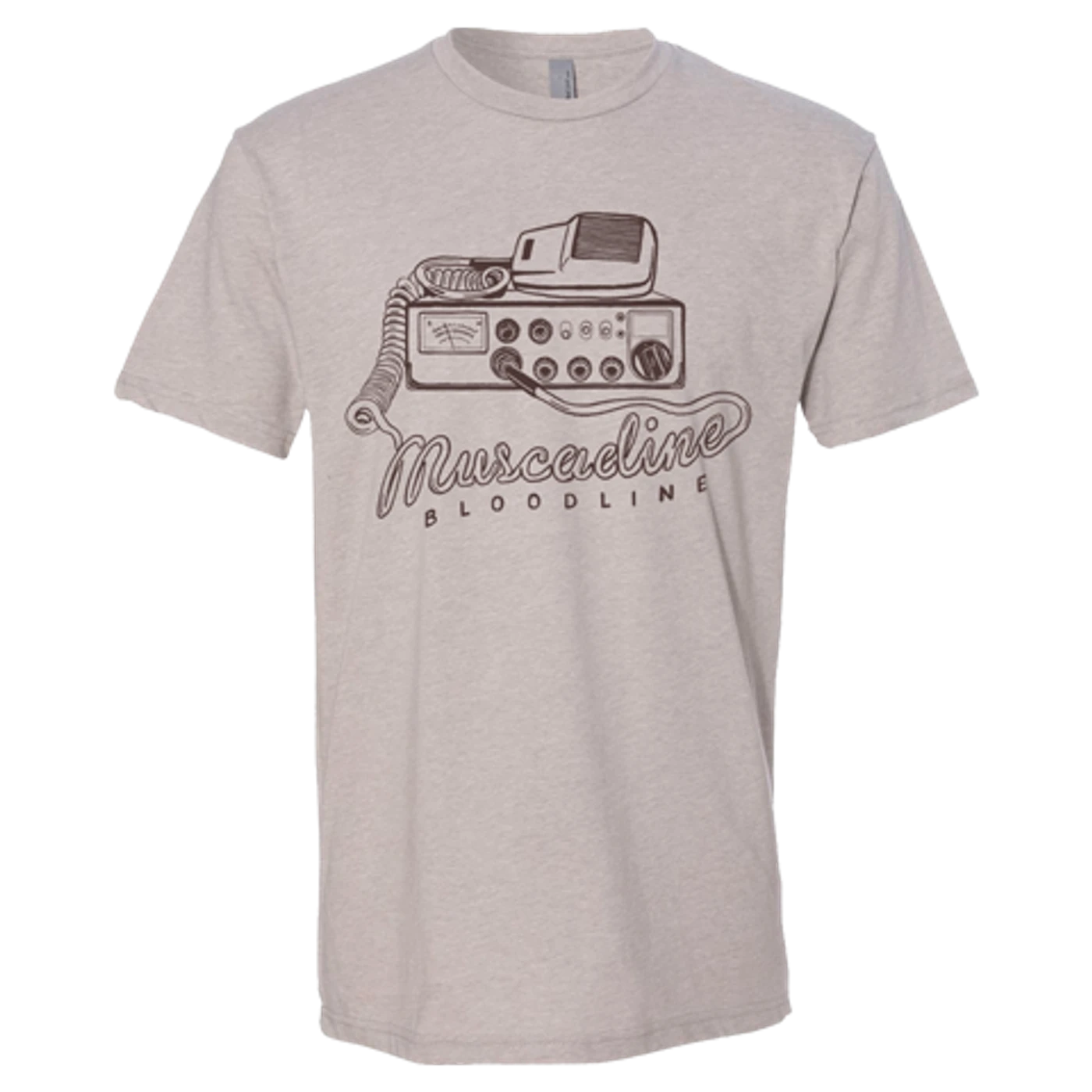 Muscadine Bloodline CB Radio Tee - Tan
