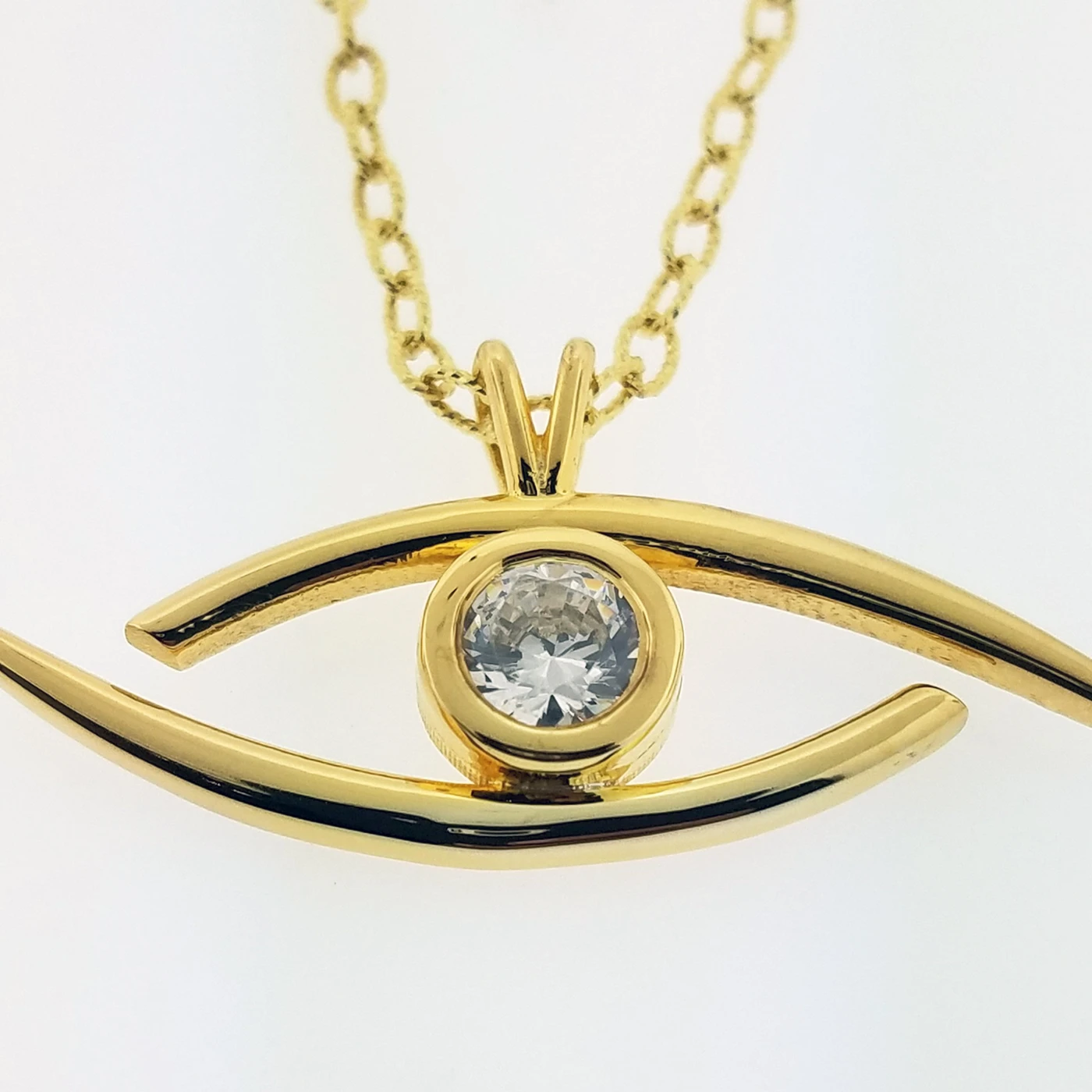 Serj Tankian "All Seeing Eye" - Pure Silver Pendant Dipped In 18K Yellow Gold - (Elect The Dead Inspired) w/Autographed Jewelry Box