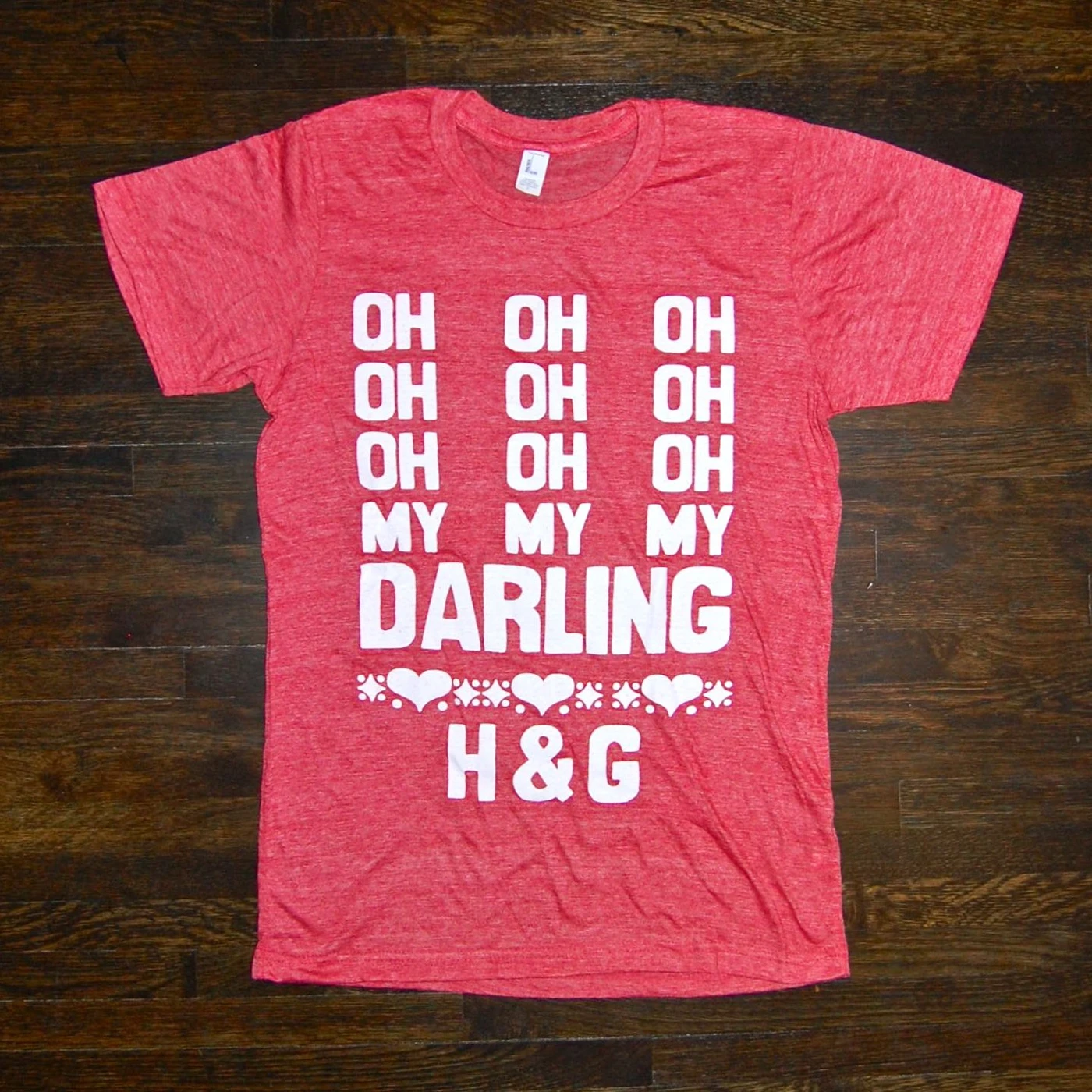 'Darling' Tee (red) - Handsome and Gretyl