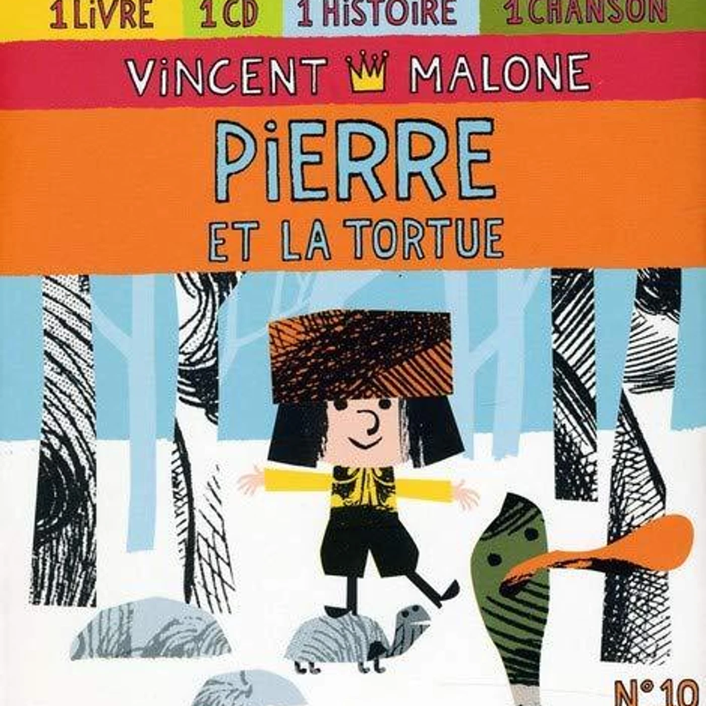 Vincent Malone / Pierre et la Tortue - CD/Livre