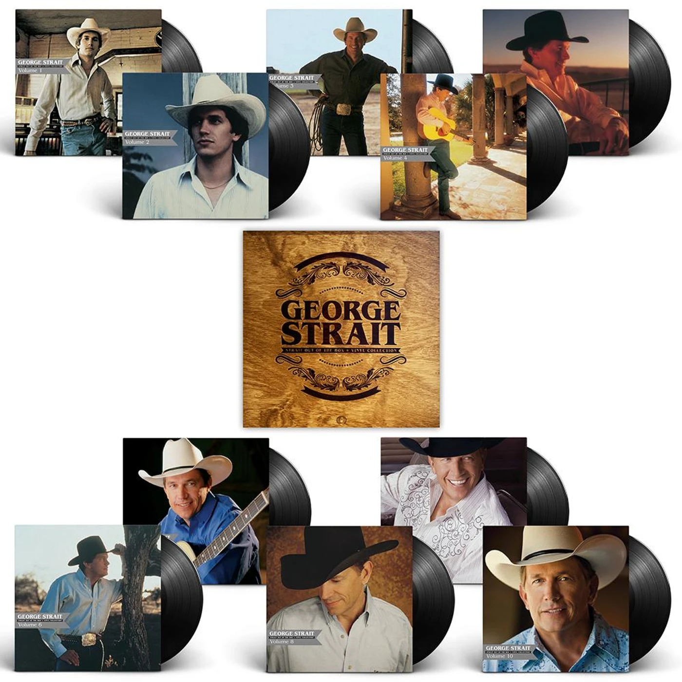 George Strait Strait Out of the Box: Vinyl Collection