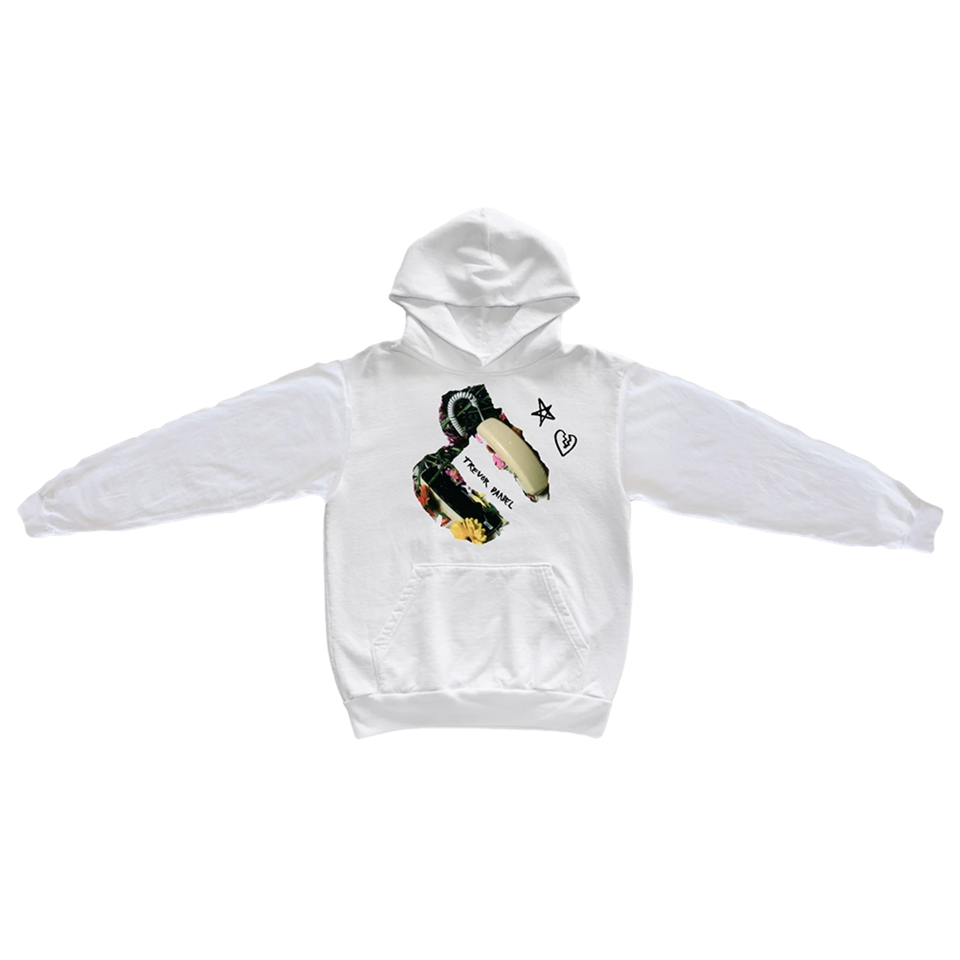 Trevor Daniel White Nicotine Hoodie