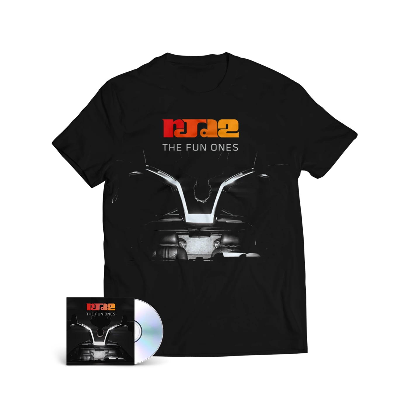 RJD2 The Fun Ones Cover T-Shirt + CD
