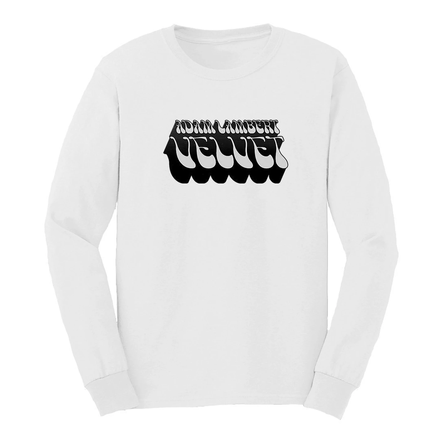 Adam Lambert White Longsleeve