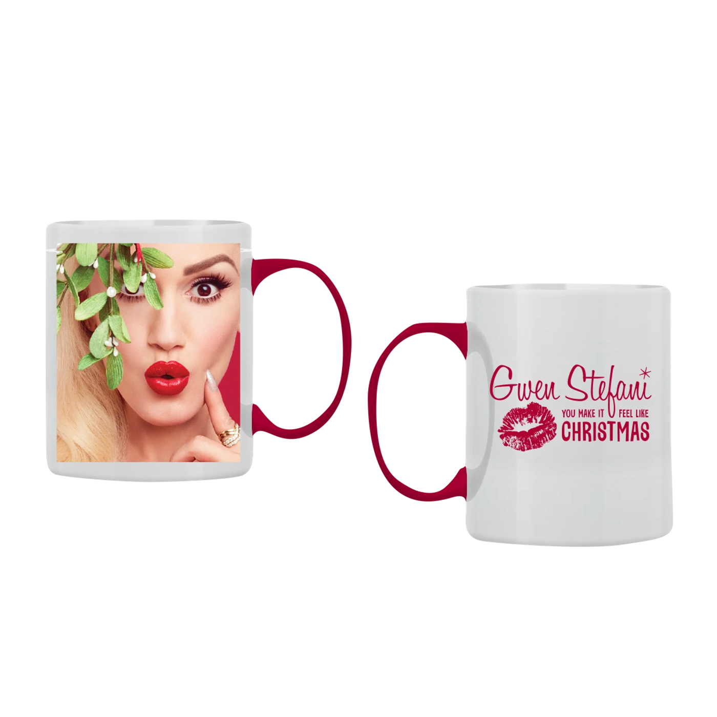 Gwen Stefani You Make It Feel Like Christmas Mug