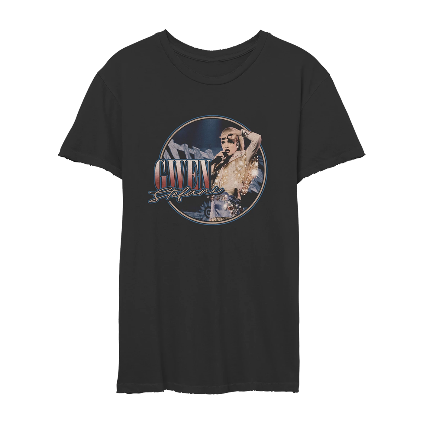 Gwen Stefani Salute Tee - Vintage Black
