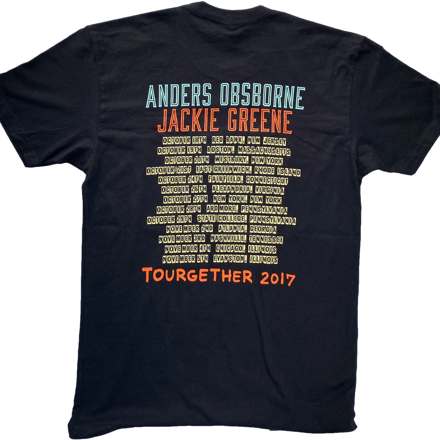 Anders Osborne Unisex Tourgether Tee
