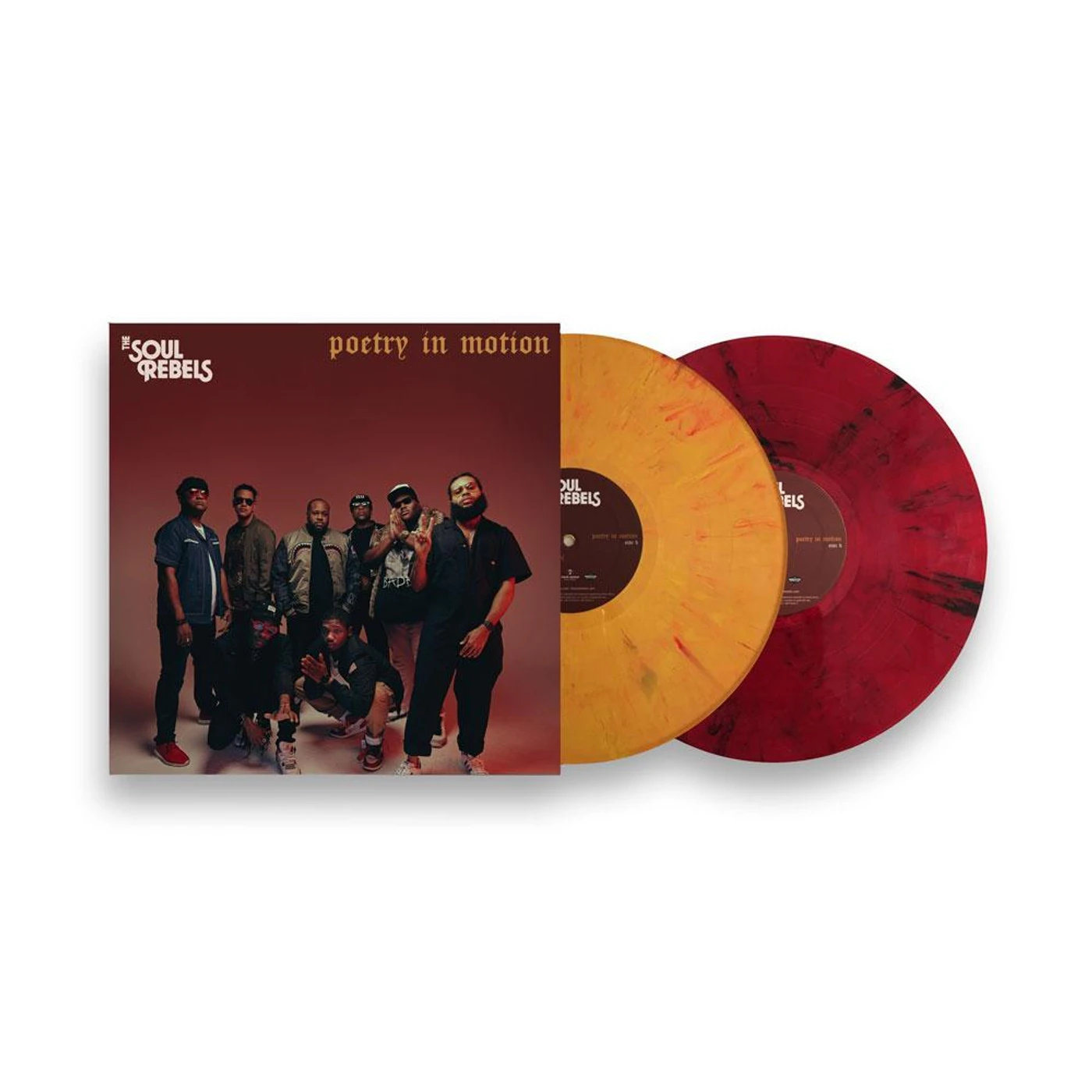Soul Rebels LIMITED EDITION - 'Poetry In Motion' - Single Splatter Colored Vinyl
