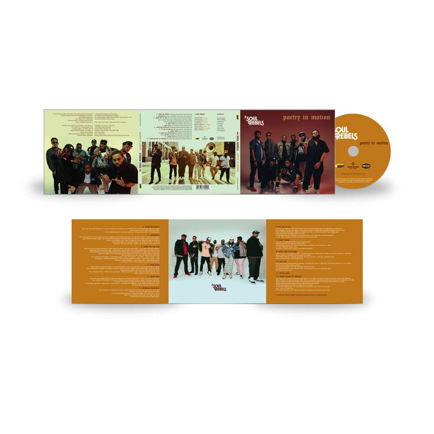 Soul Rebels 'Poetry In Motion' CD