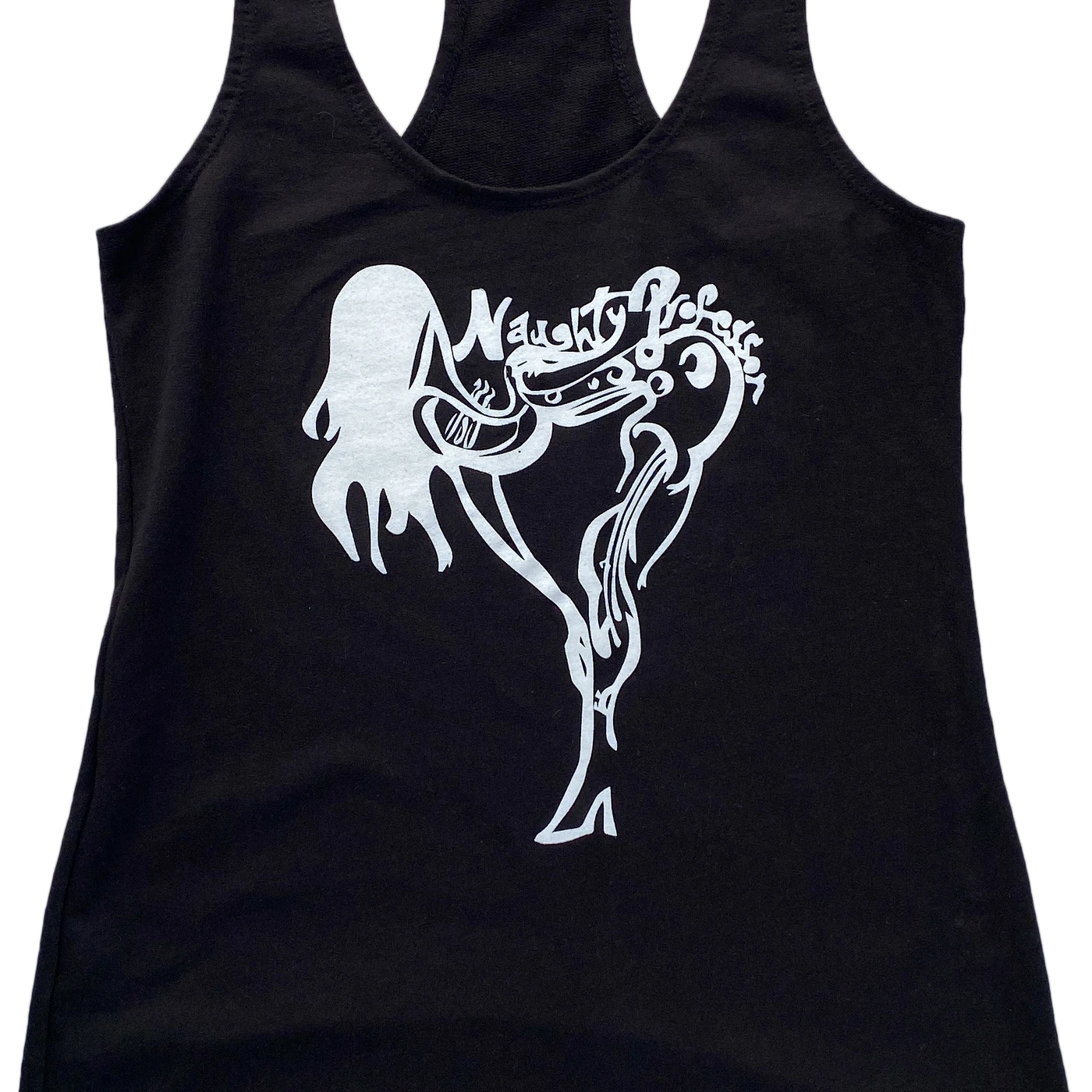 Naughty Professor Ladies Classic Racerback Tank Top