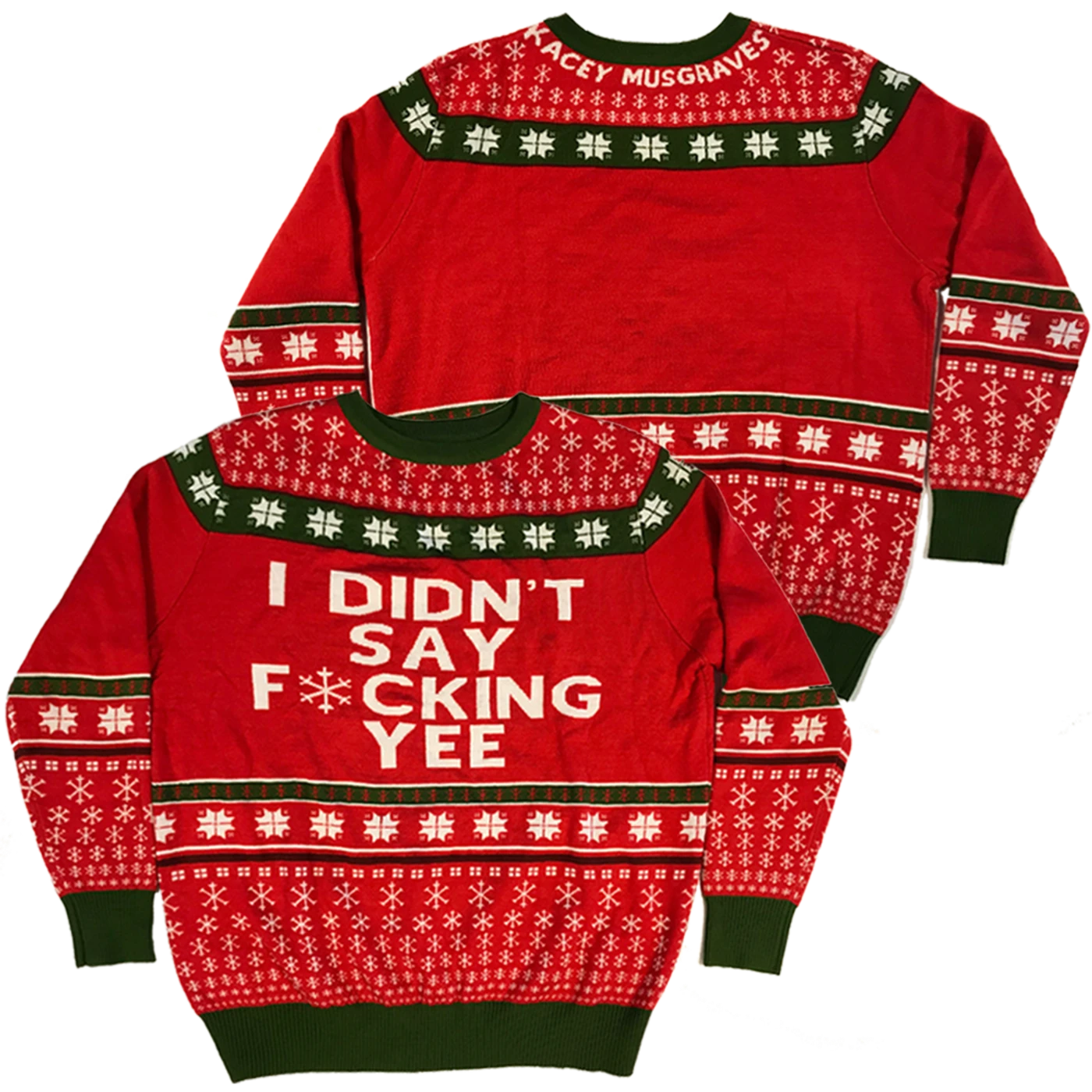Kacey Musgraves Ugly Sweater