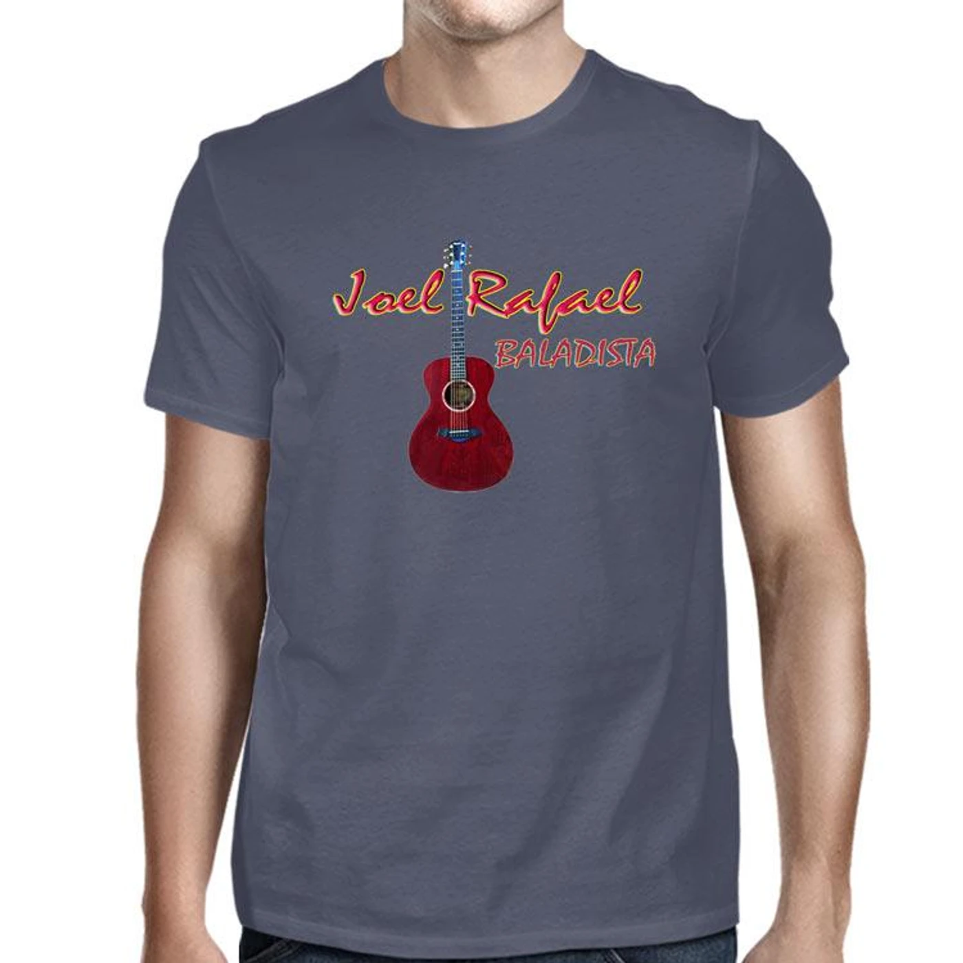 Joel Rafael - Mens Guitar Shirt - Indigo