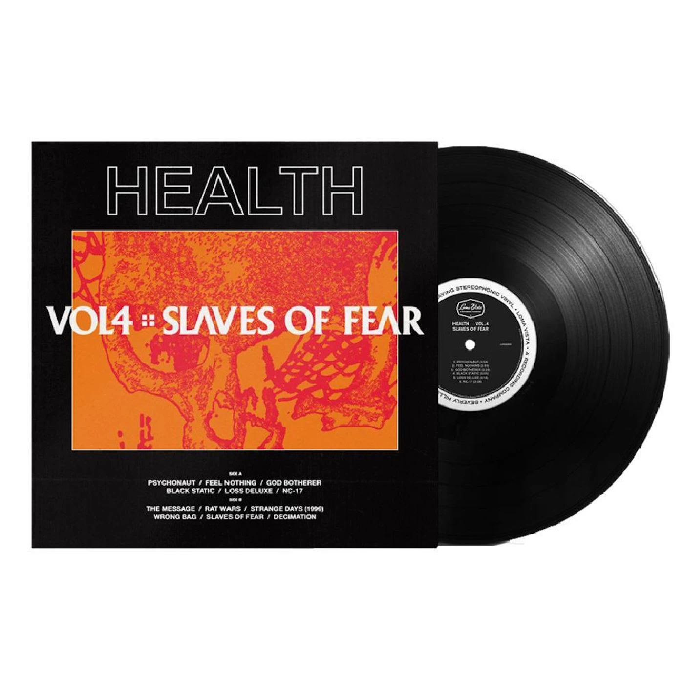 HEALTH Vol. 4: Slaves of Fear Black LP (Vinyl)