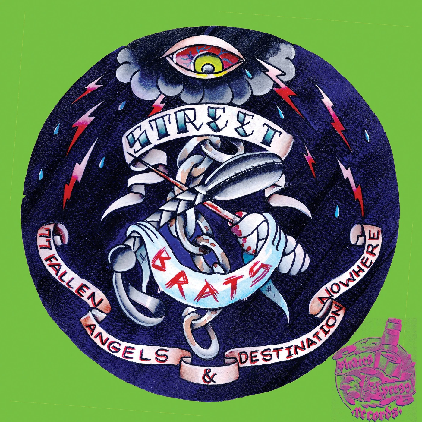 The Explosion / Street Brats Split 7" (Vinyl)