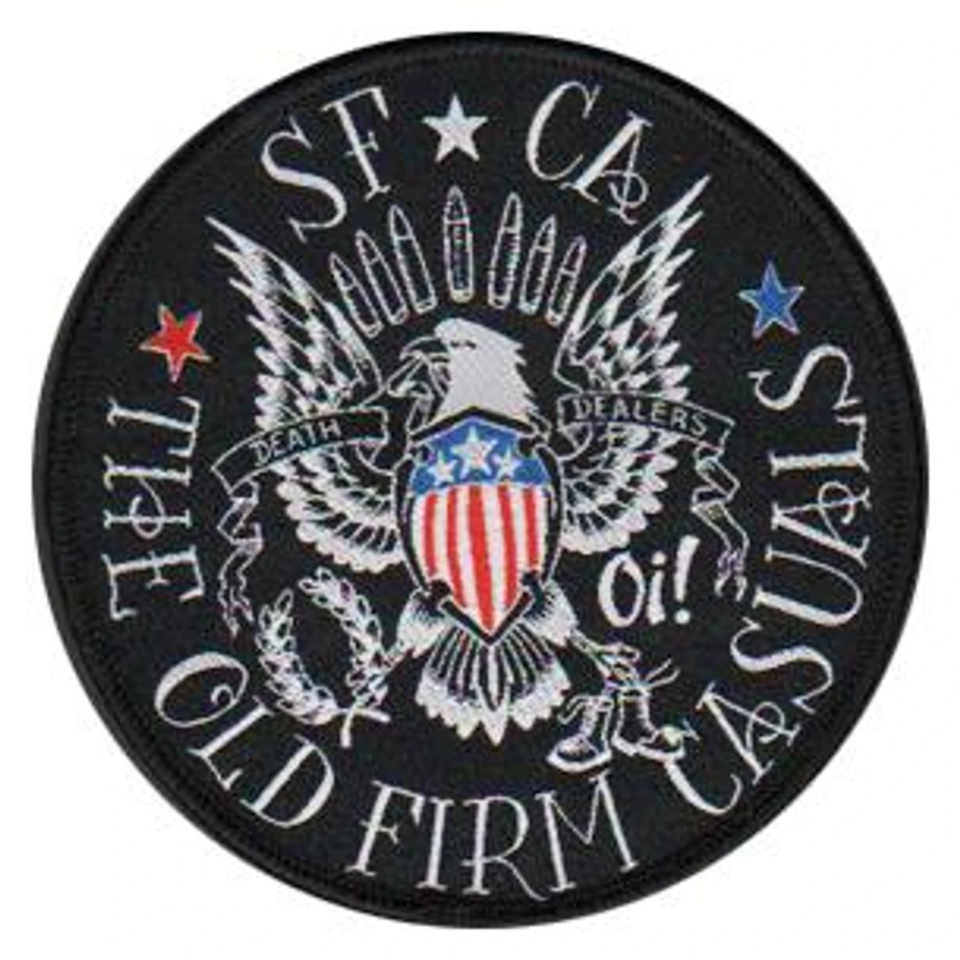 The Old Firm Casuals - Death Dealers - Patch - Embroidered - 4"