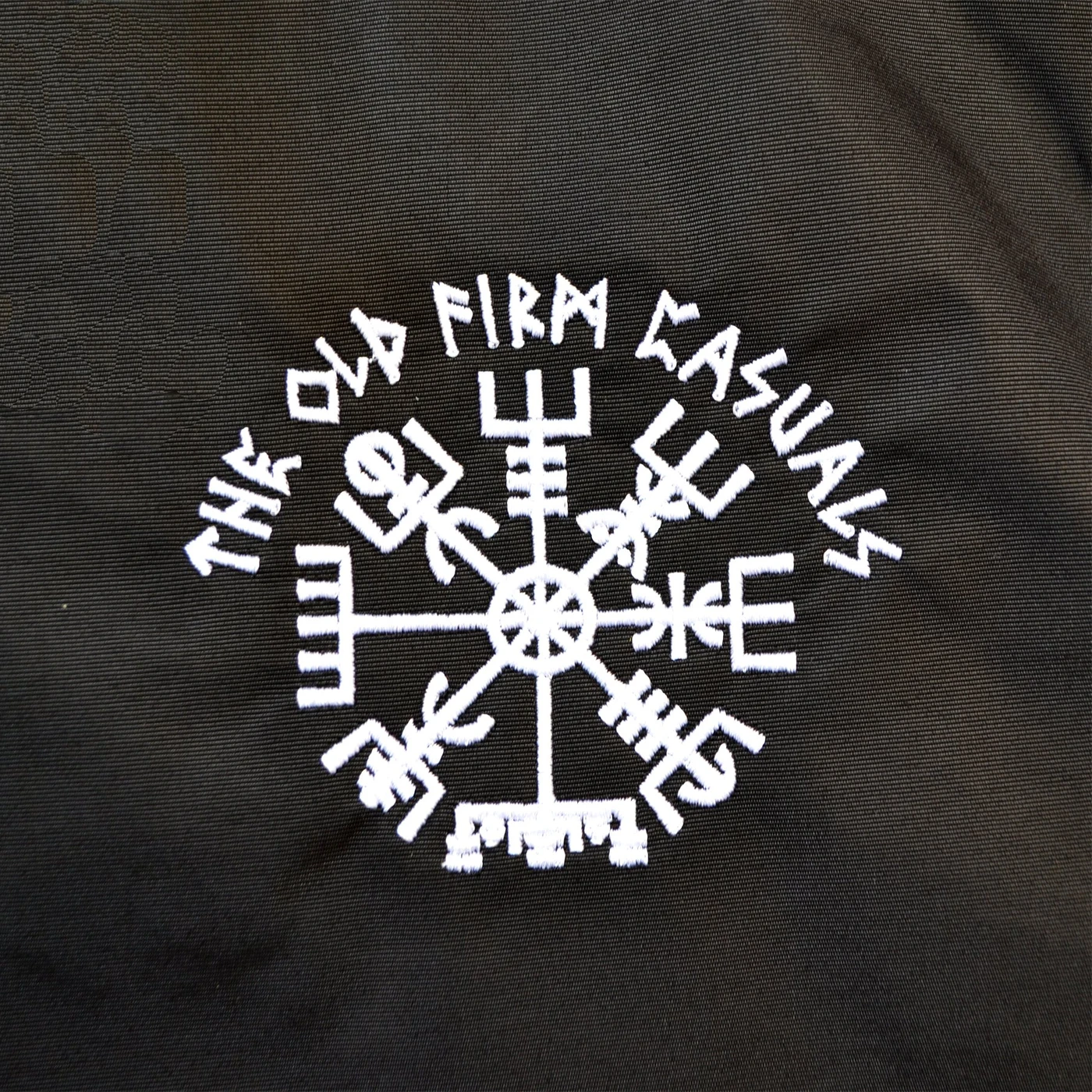 The Old Firm Casuals - Rune Logo - Windbreaker Jacket - Black