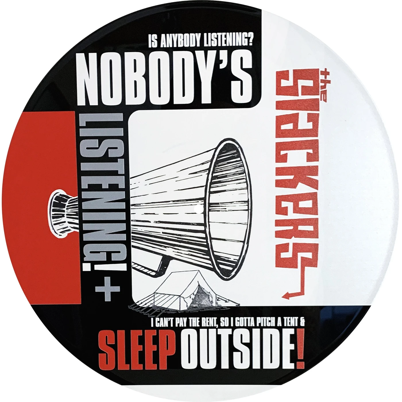 The Slackers - Nobody's Listening / Sleep Outside 12"