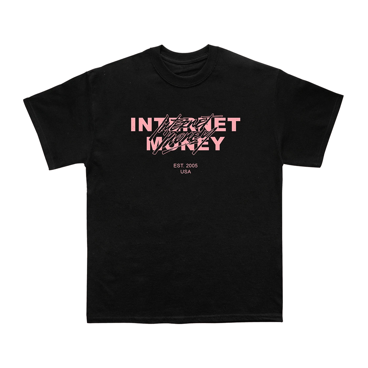 Internet Money Pink and Black T-Shirt