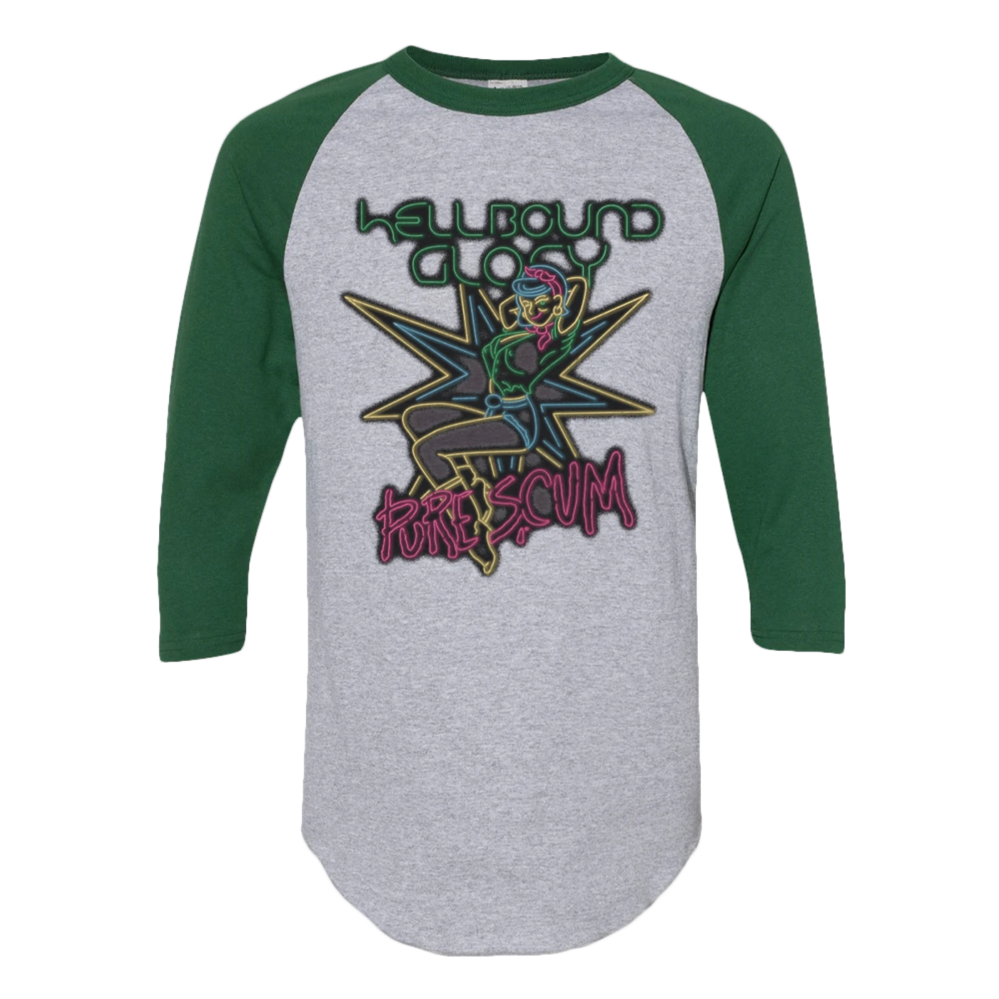 Hellbound Glory - Pure Scum Raglan