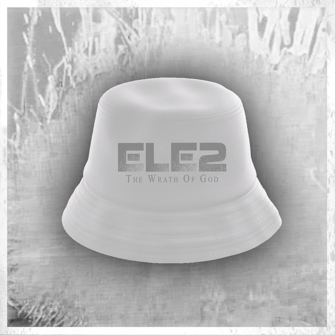 Busta Rhymes ELE2 Grey - White Bucket Hat