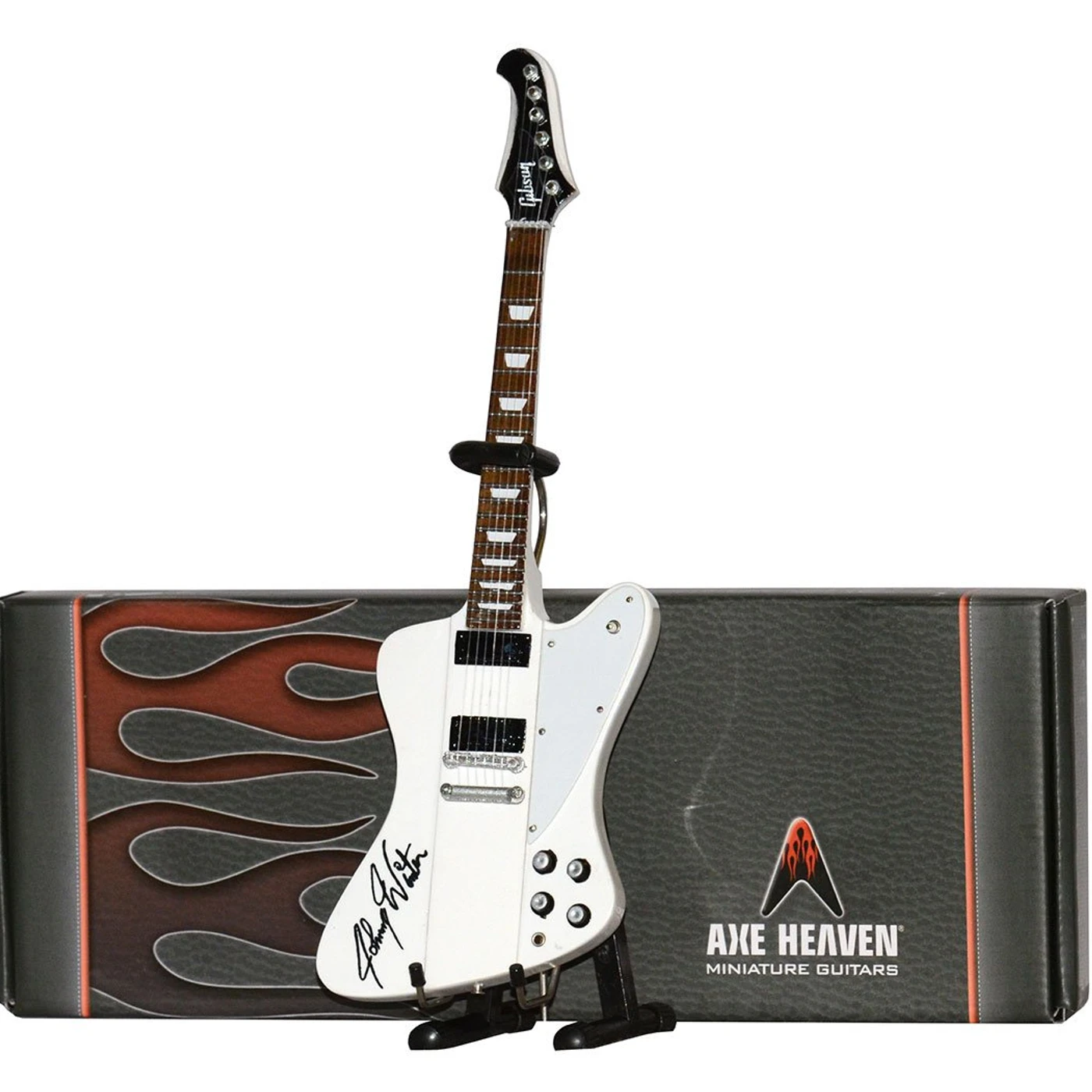 JOHNNY WINTER Miniature Guitar