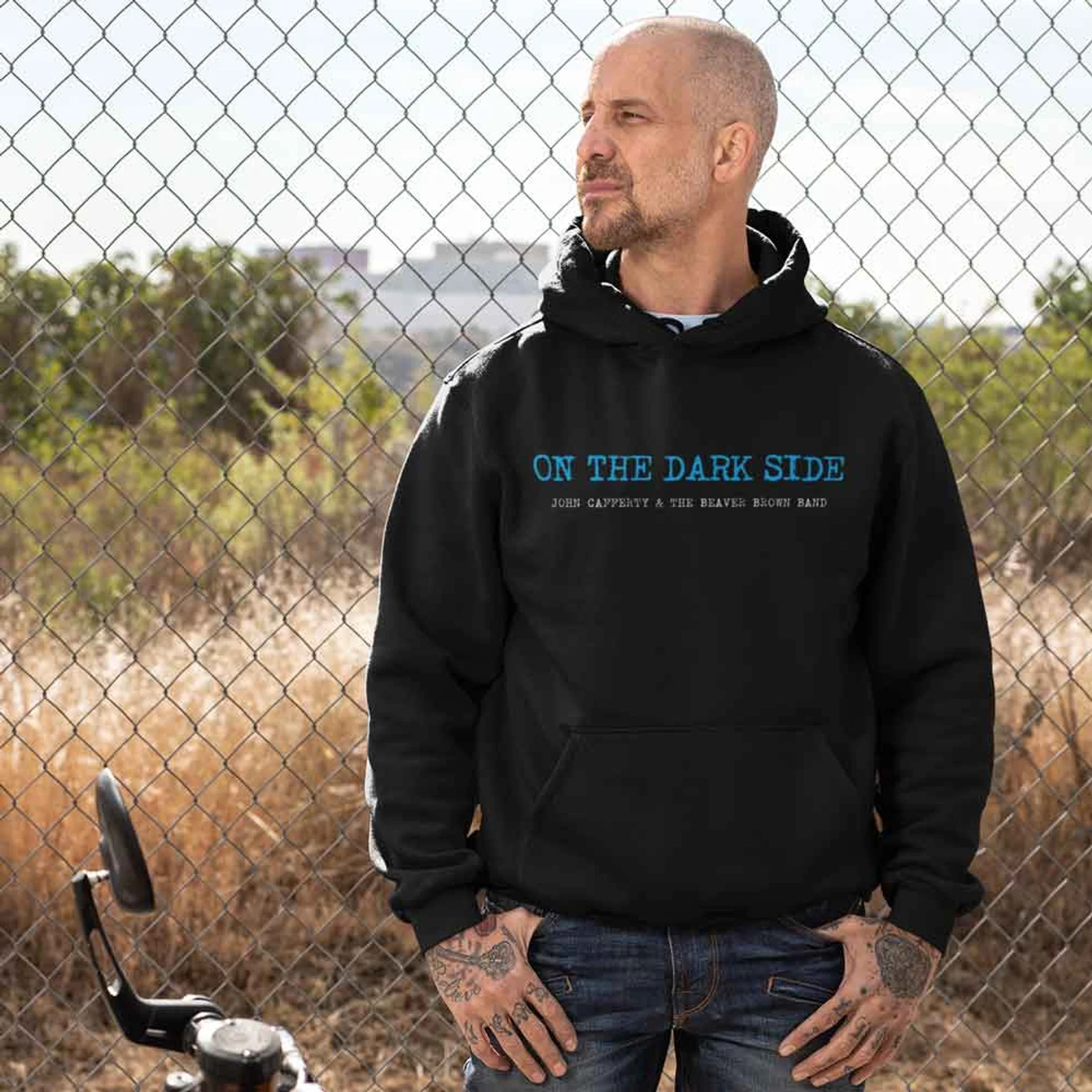 JOHN CAFFERTY On the Dark Side Pullover Hoodie