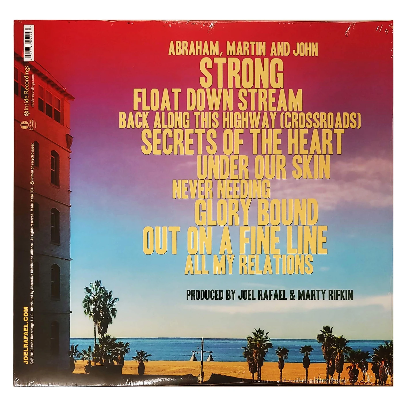 JOEL RAFAEL Rose Avenue 12" Vinyl