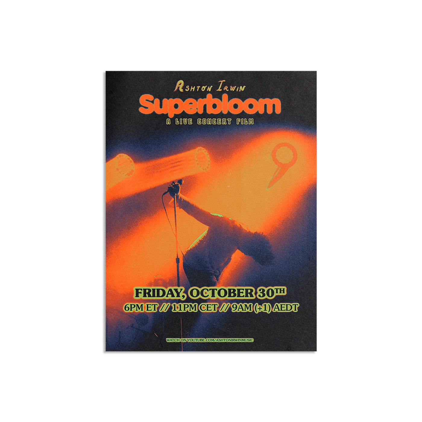 Ashton Irwin SUPERBLOOM: A LIVE CONCERT FILM - POSTER #1
