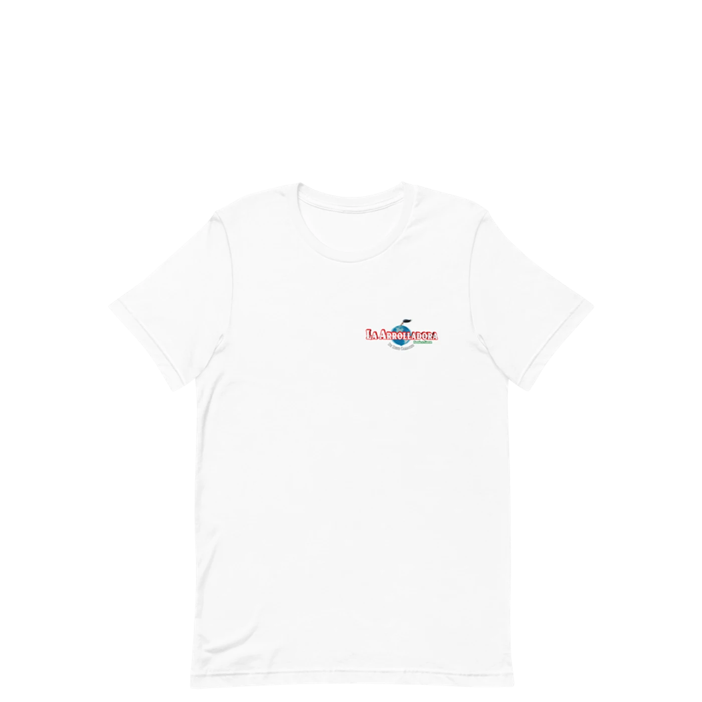 La Arrolladora Banda El Limón De Rene Camacho La Arrolladora - White Small Logo Tee