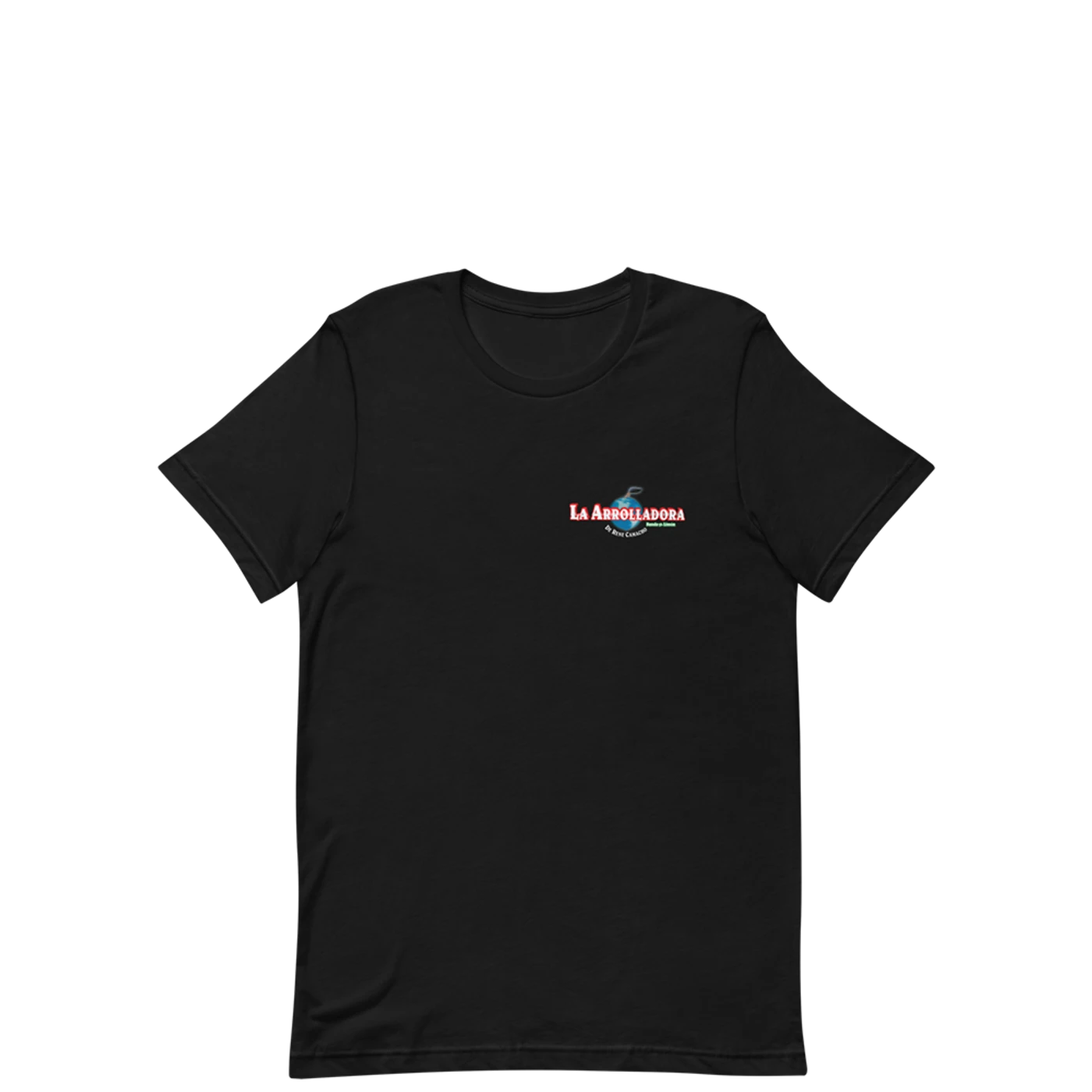 La Arrolladora Banda El Limón De Rene Camacho La Arrolladora - Black Small Logo Tee
