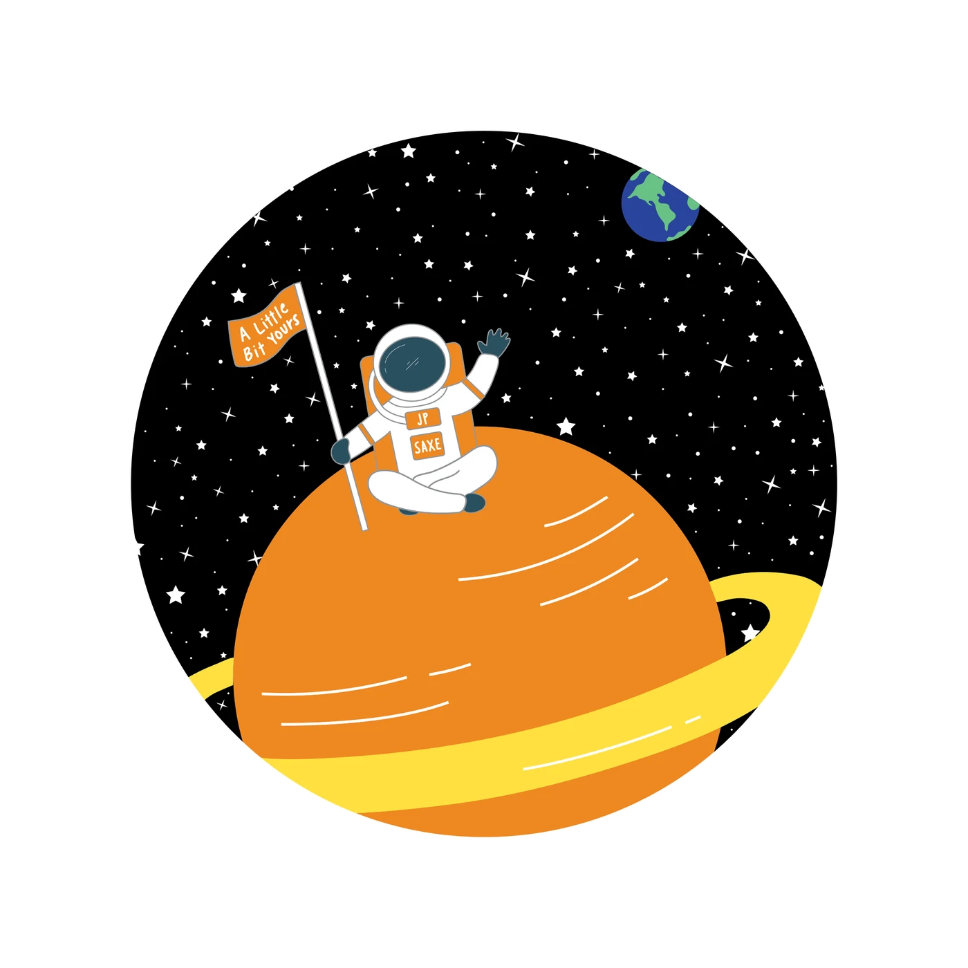 JP SAXE STICKER