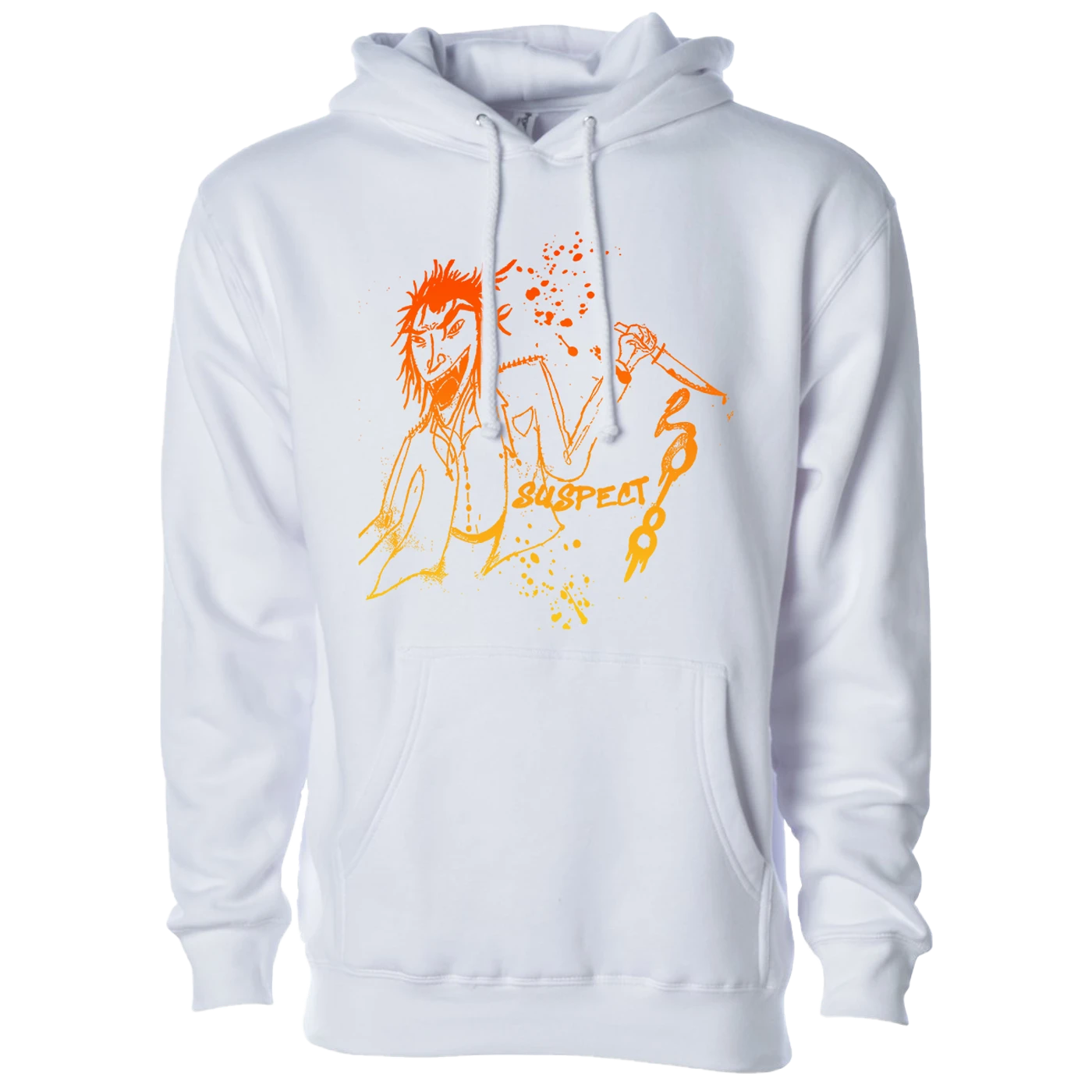 Suspect208 Suspect 208 "Fire Vampire" Pullover Hoodie White