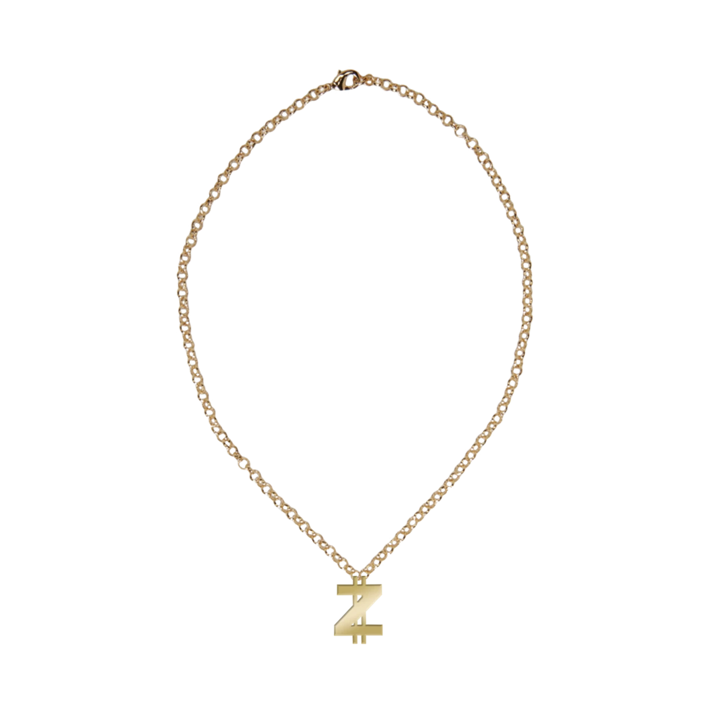 Zoe Wees Z Logo Necklace