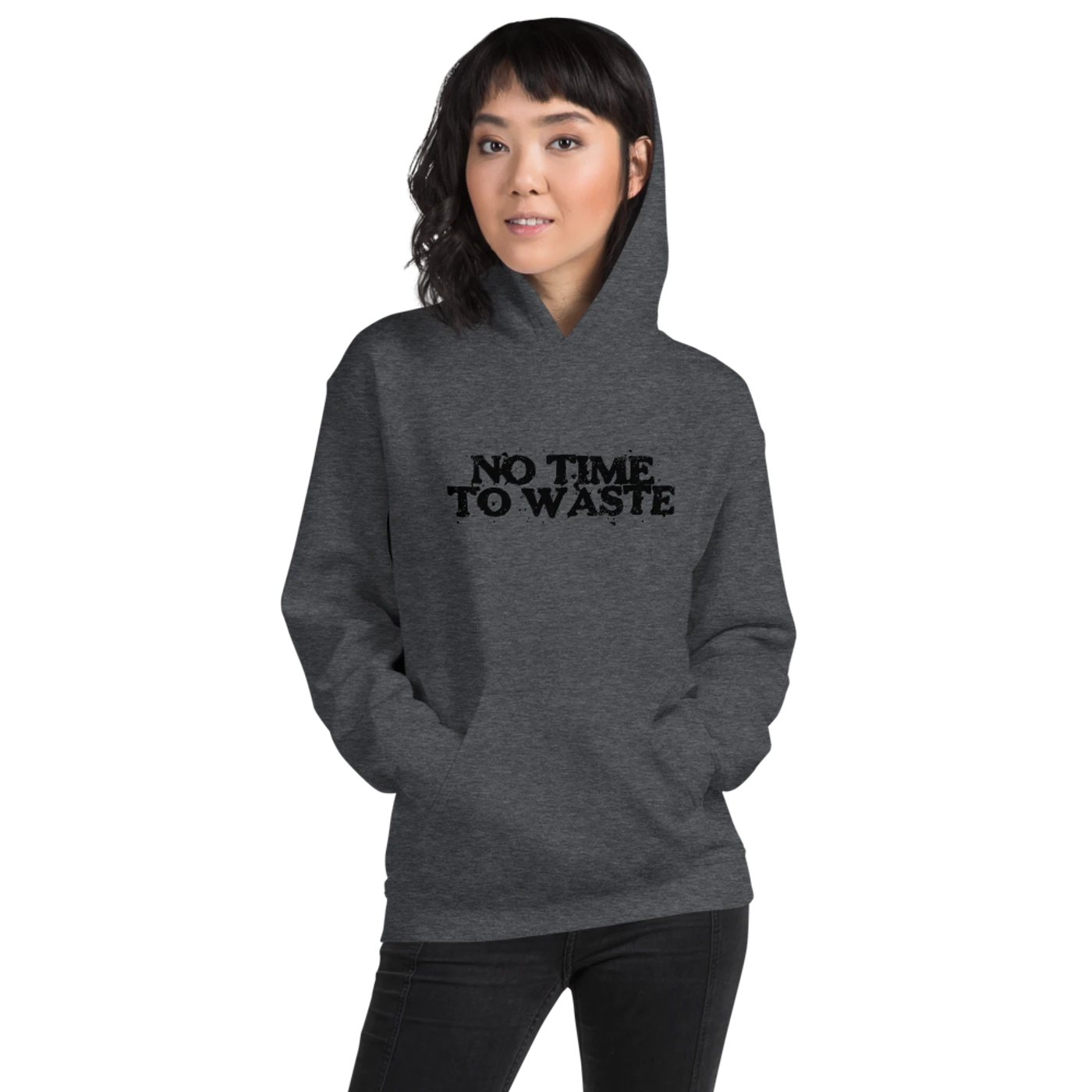 No Time To Waste N.T.T.W Front & Rear Mass Destruction Unisex Hoodie