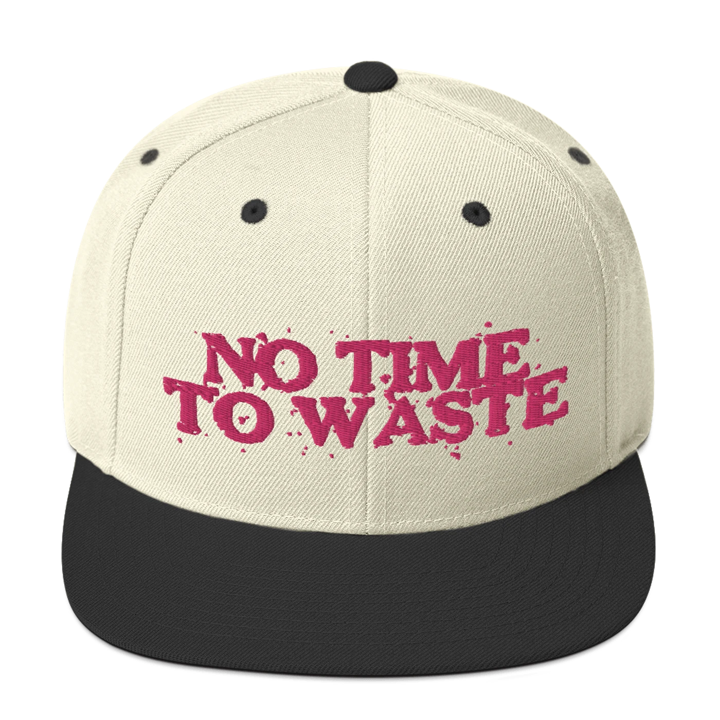 No Time To Waste N.T.T.W Snapback Hat