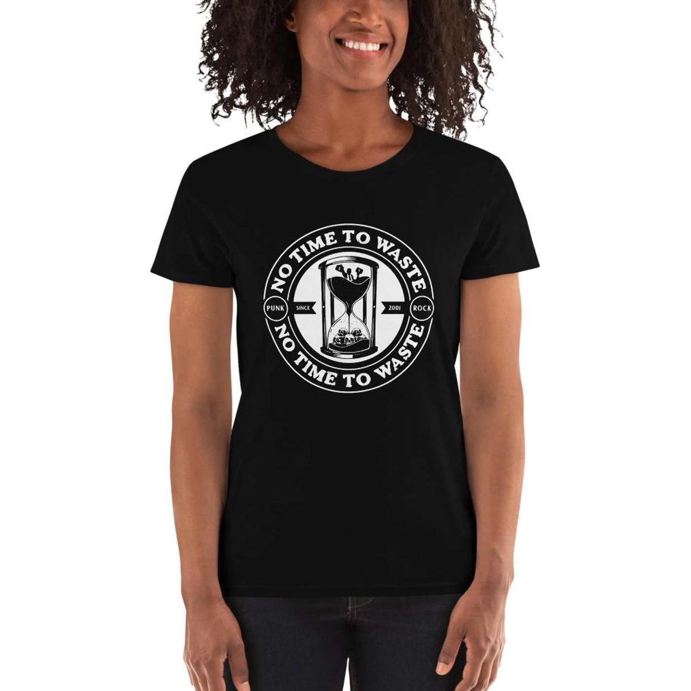 No Time To Waste N.T.T.W Women's Short Sleeve T-Shirt