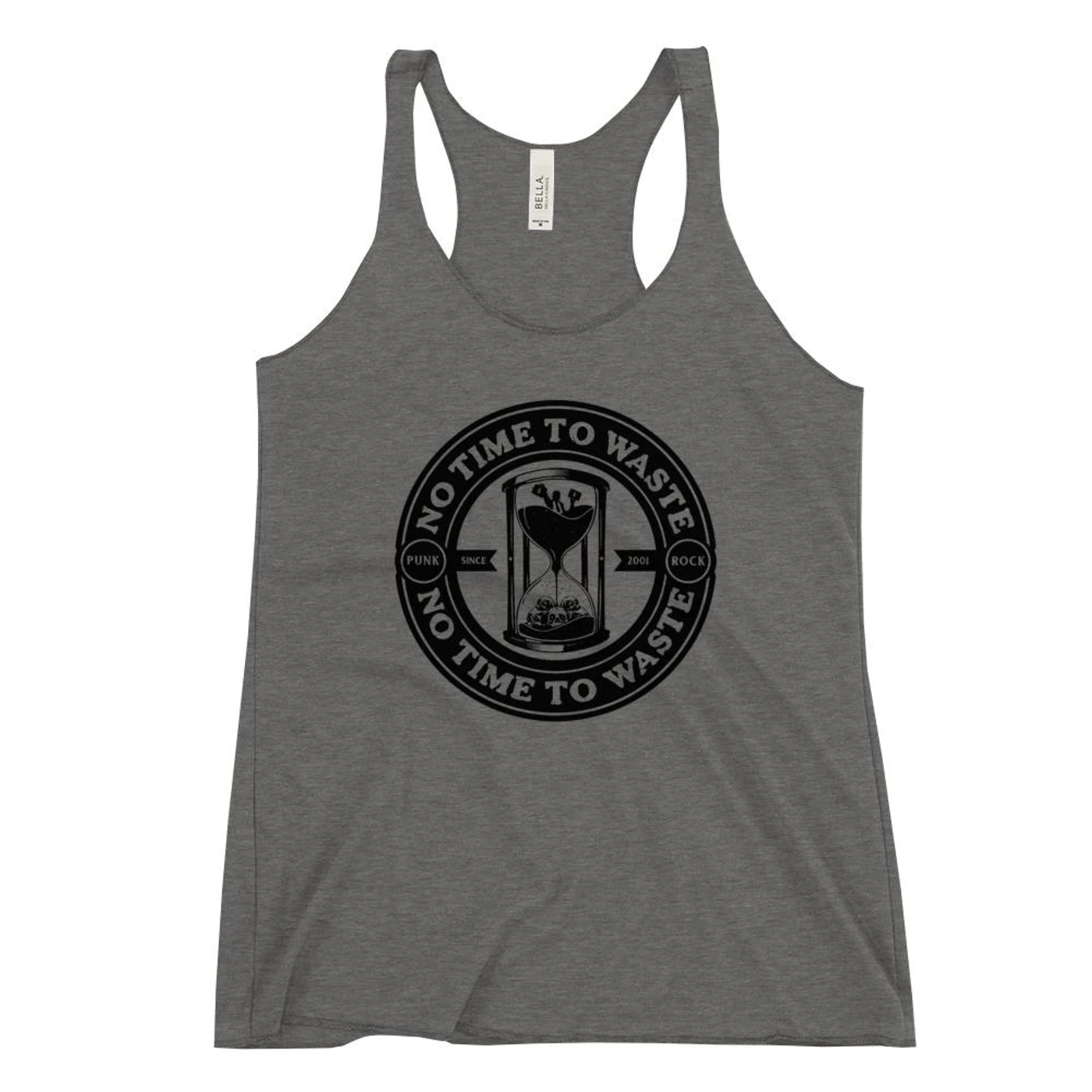No Time To Waste N.T.T.W Women's Racerback Tank