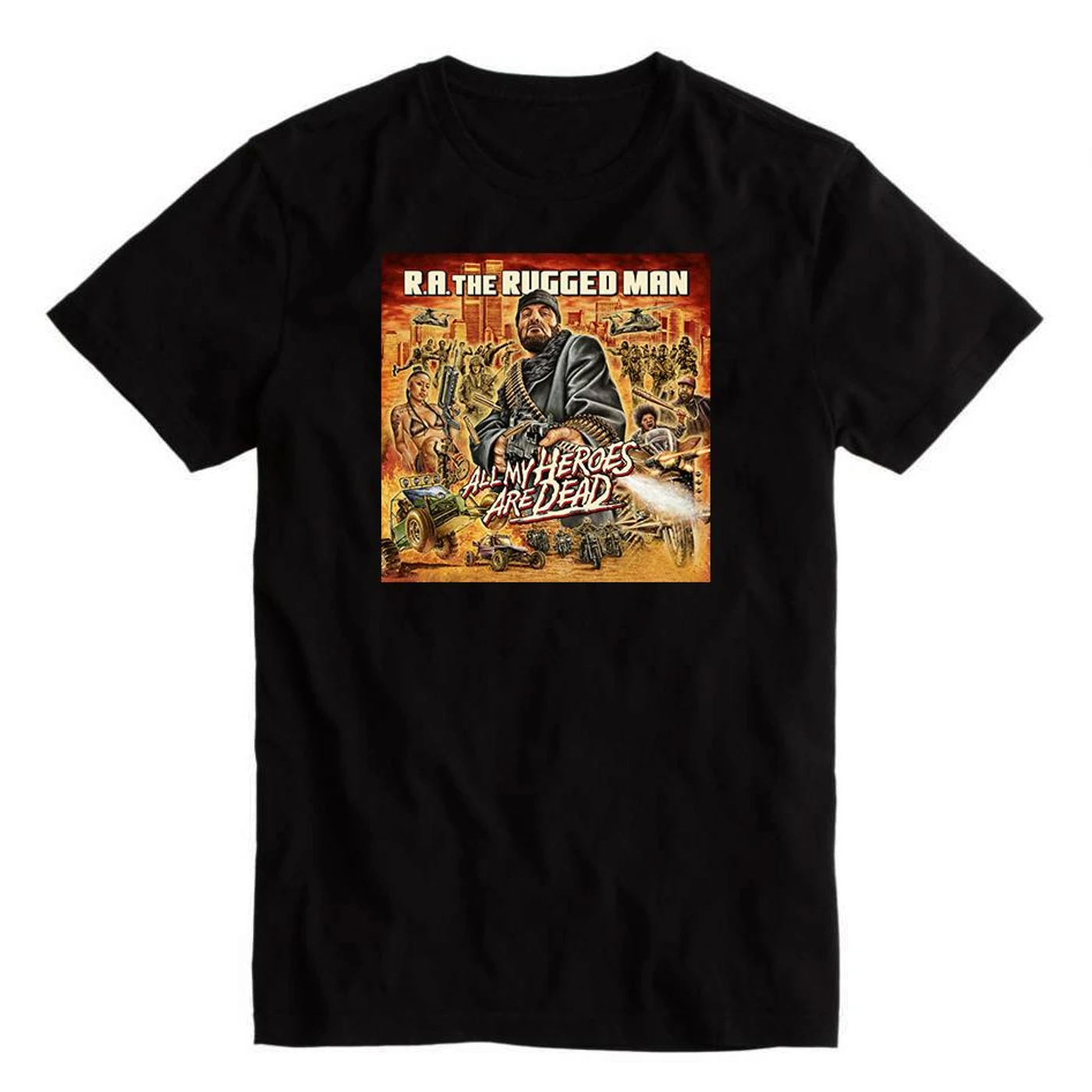 R.A. The Rugged Man All My Heroes Are Dead T-Shirt