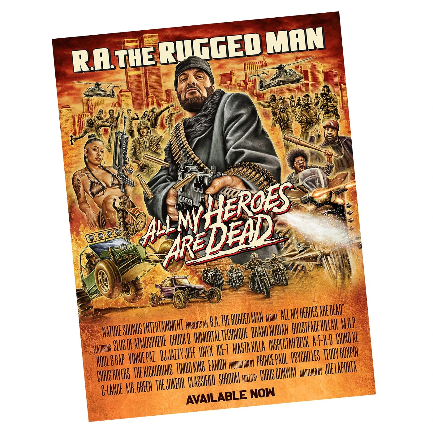 R.A. The Rugged Man All My Heroes Are Dead Poster
