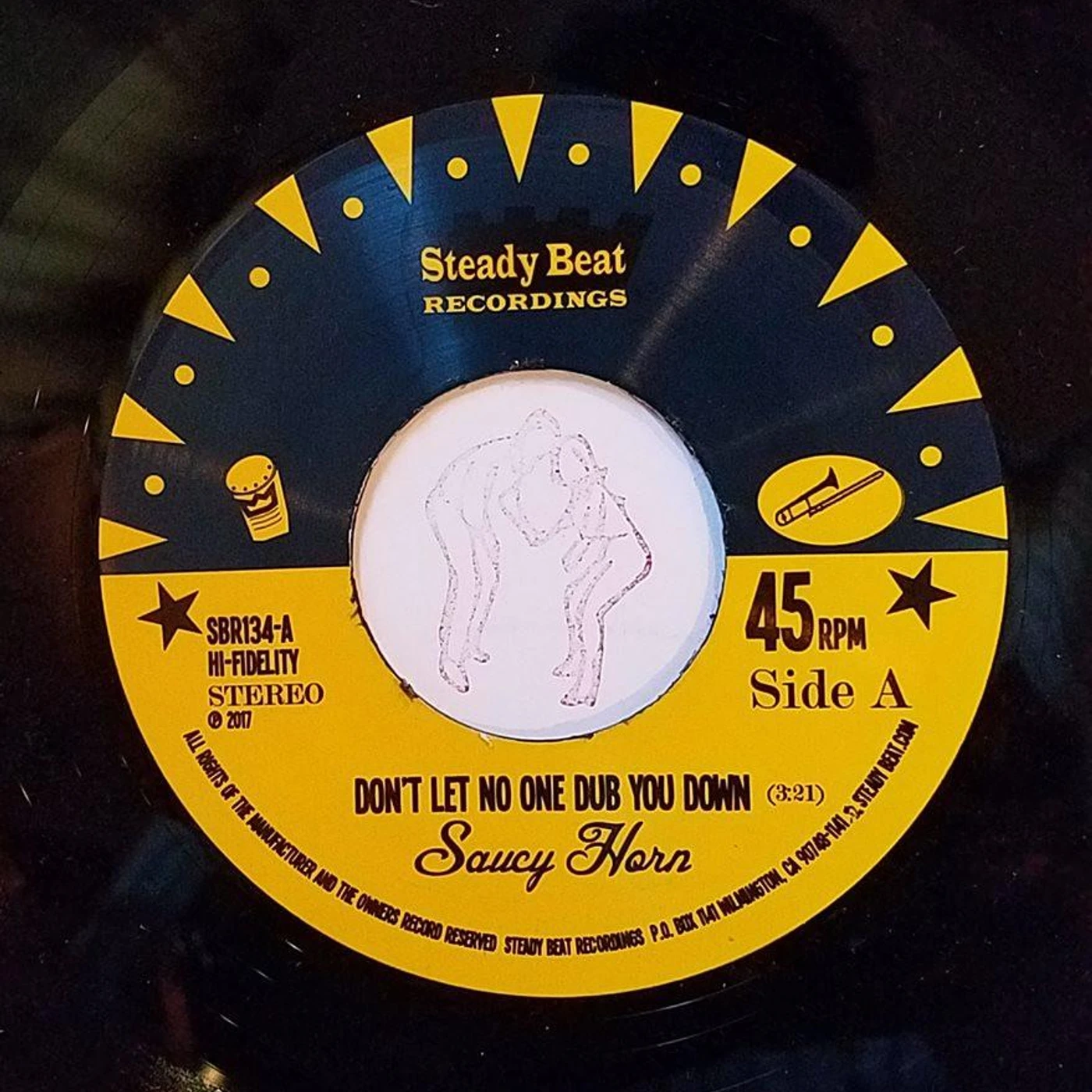 Saucy Horn Don’t Let No One Dub You Down 7" (Vinyl)