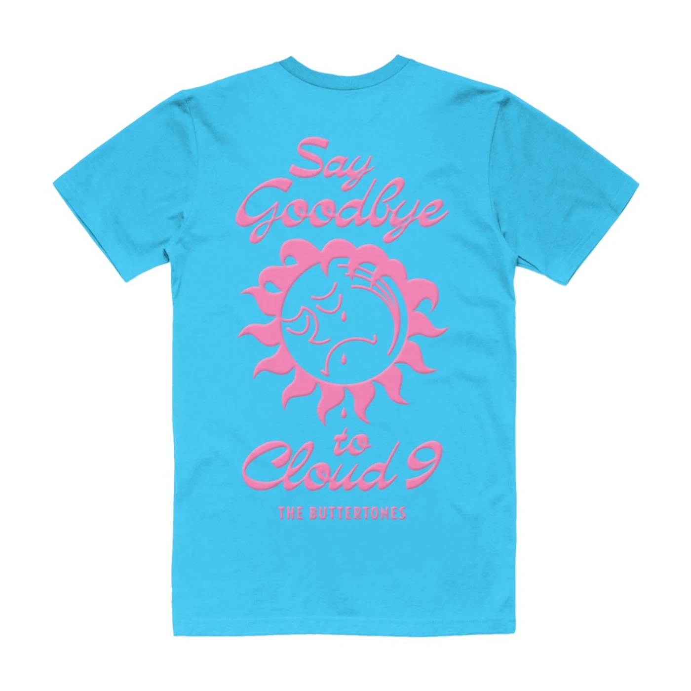 The Buttertones RISE & SHINE TEE AQUA