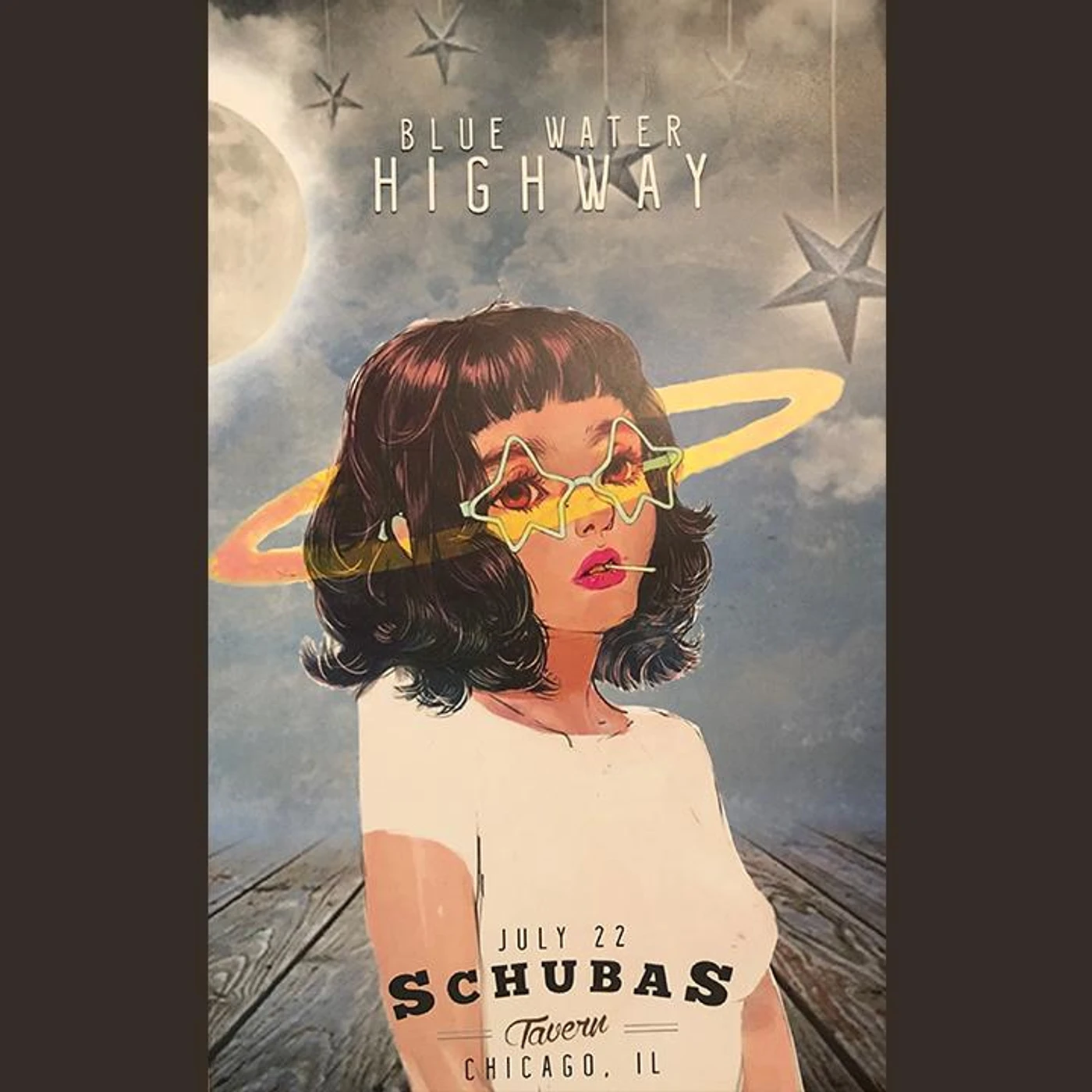 Blue Water Highway Schubas Poster - 07/22/17