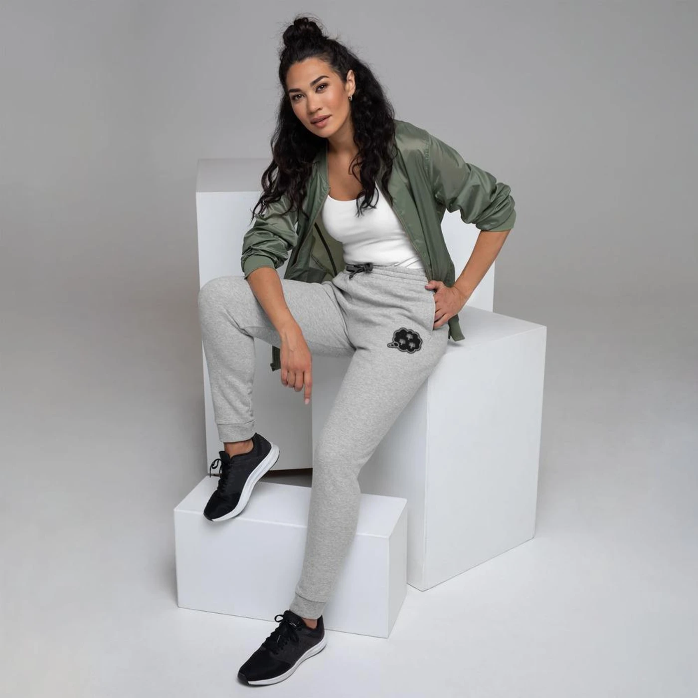 Roki Taylor Memento Logo Embroidered Unisex Joggers/sweats