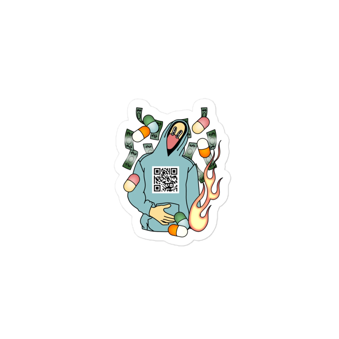 "Guaranteez" chillpill 3x3in Sticker