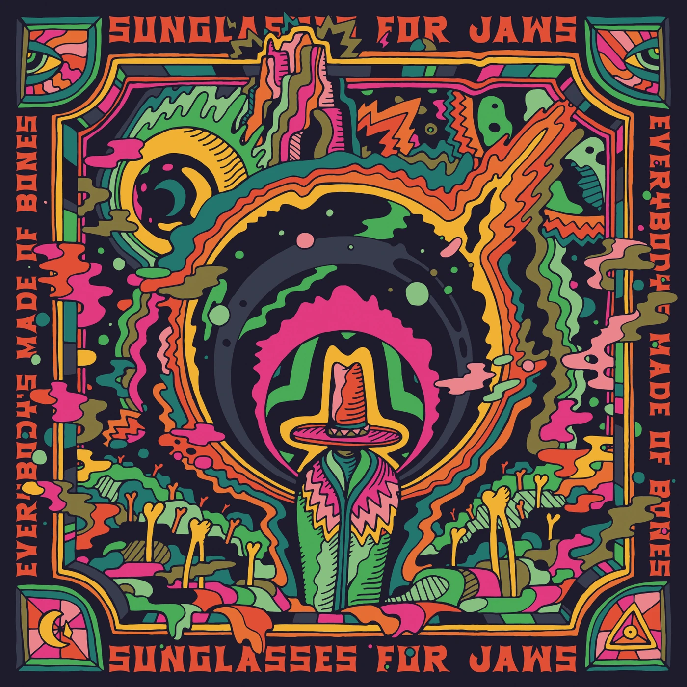 Sunglasses For Jaws - Everybody's Made Of Bones LP | Limited Edition Signed 12" Vinyl