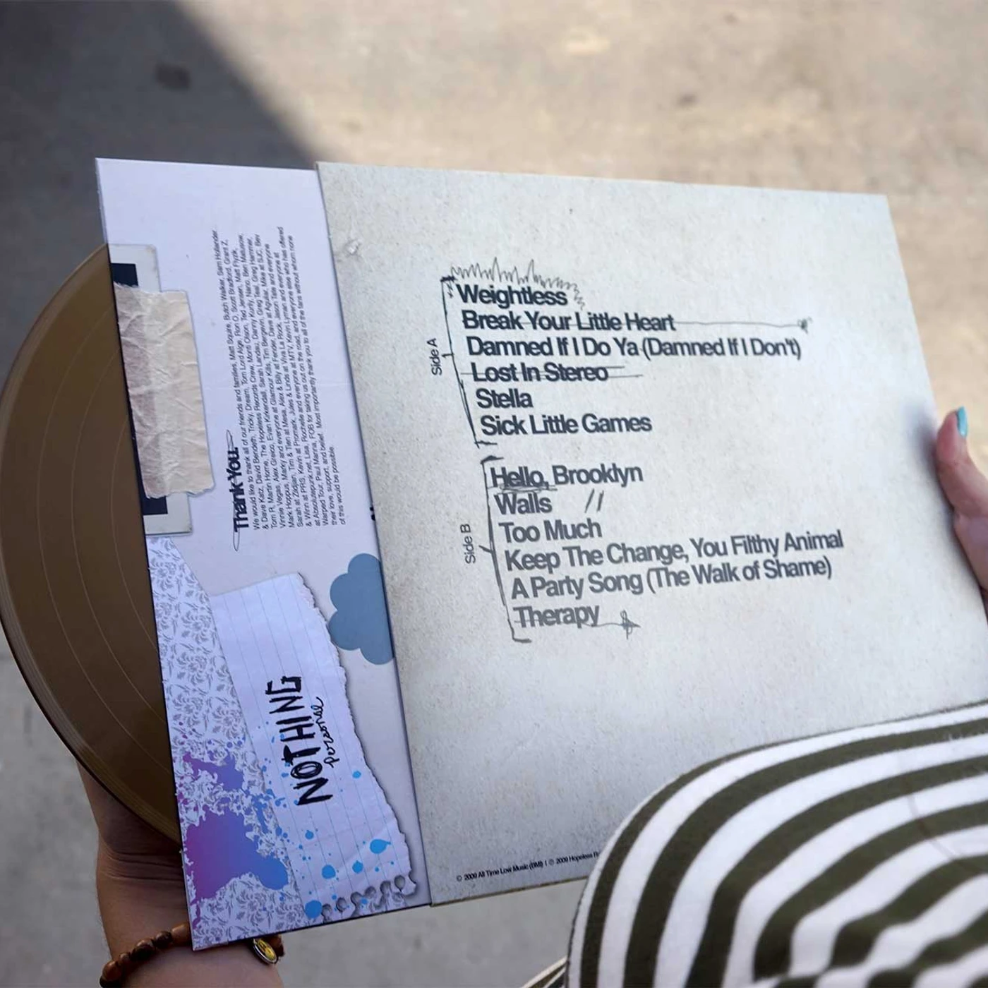 All Time Low Nothing Personal (Gold Vinyl)