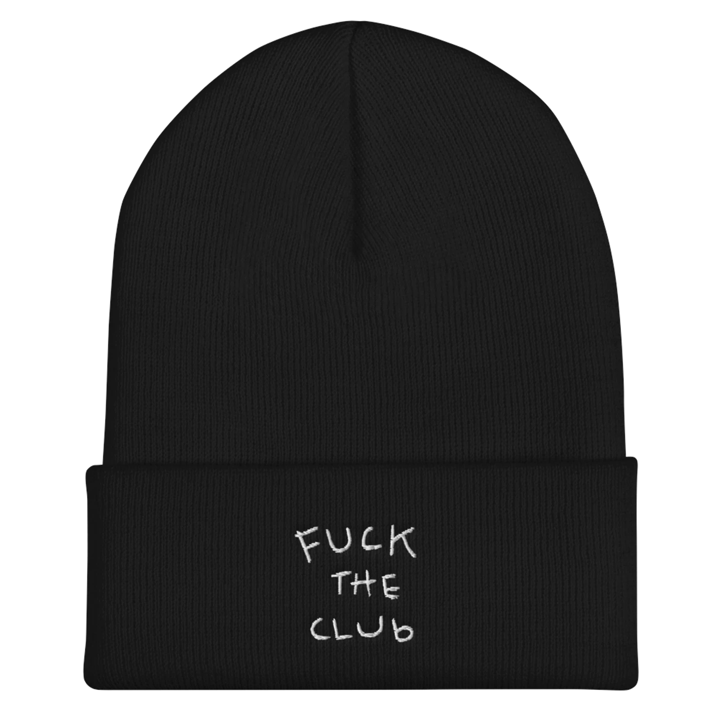 chillpill FUCK THE CLUB BEANIE
